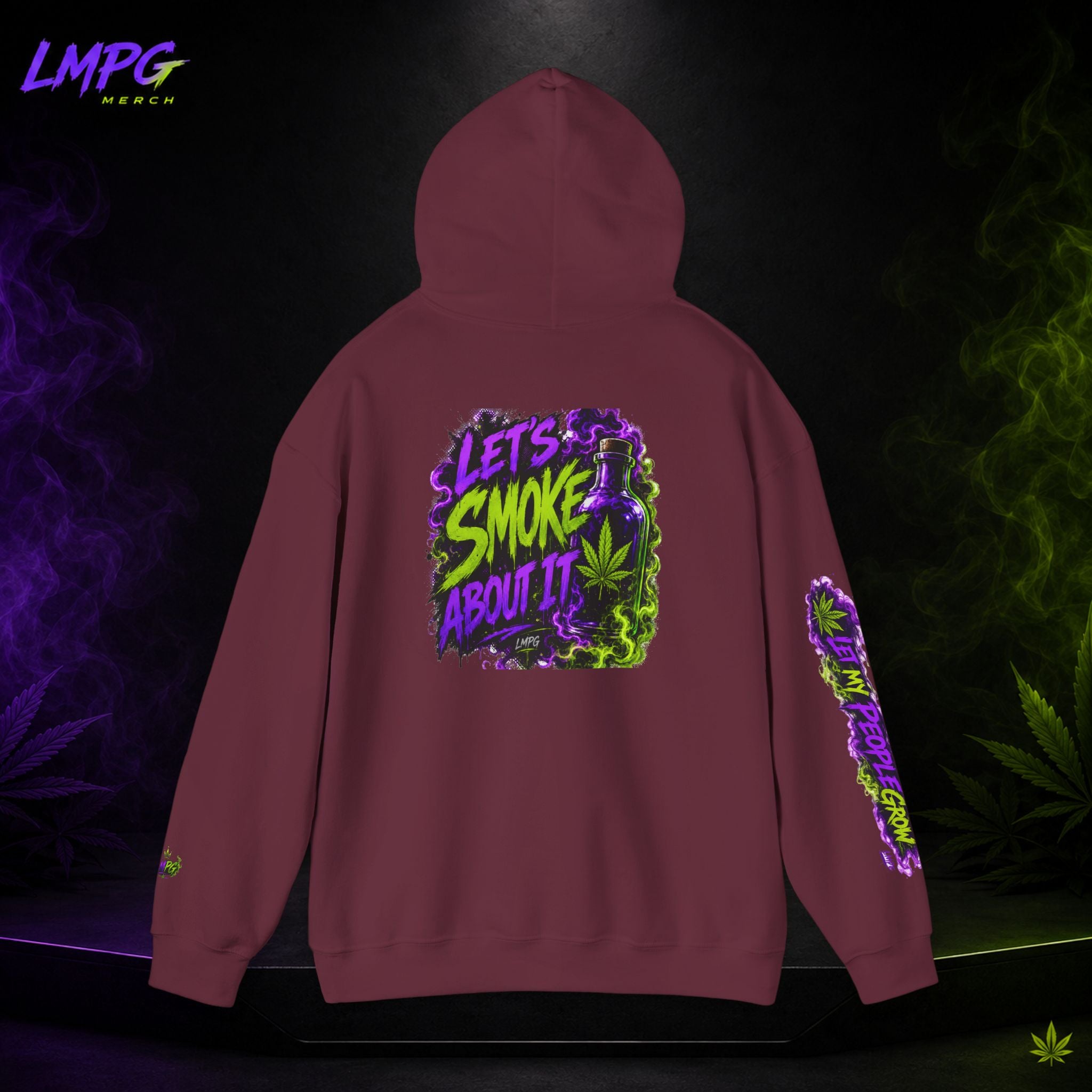 LMPG Let’s Smoke About It Premium Hoodie