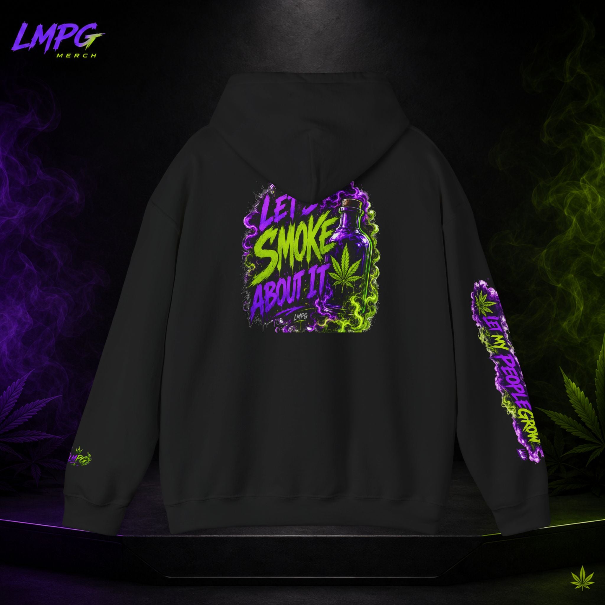 LMPG Let’s Smoke About It Premium Hoodie